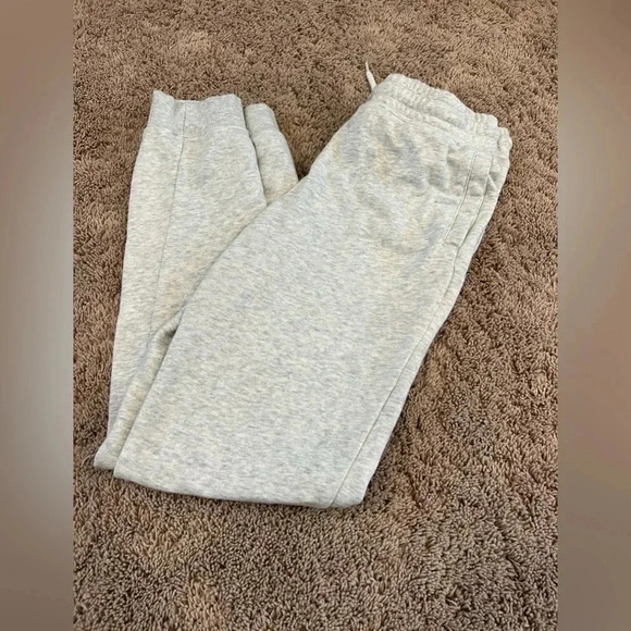 Old navy girls heathered light gray sweatpants xl 14-16 - Picture 1 of 8